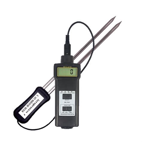 grain and hay moisture meter|hay temperature and moisture tester.